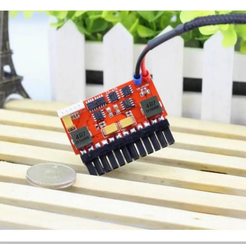 

PICO BOX DC ATX 24Pin 24p Z3-ATX-200 PCB Board 16V ~ 24V Wide Range Input 160W ~ 200W PC Computer PSU Power Mini ITX