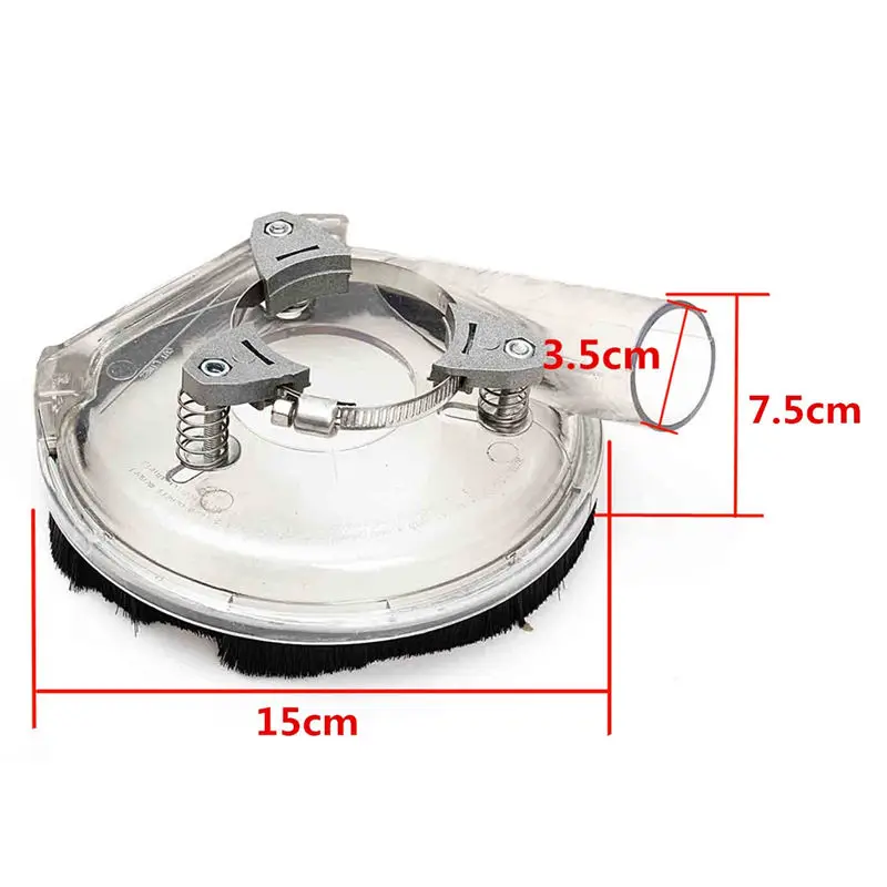 Пылезащитный комплект с ободом, Сухой шлифовальный пылезащитный чехол для 4 "/5" угловая шлифовальная машина, ручная шлифовальная машина