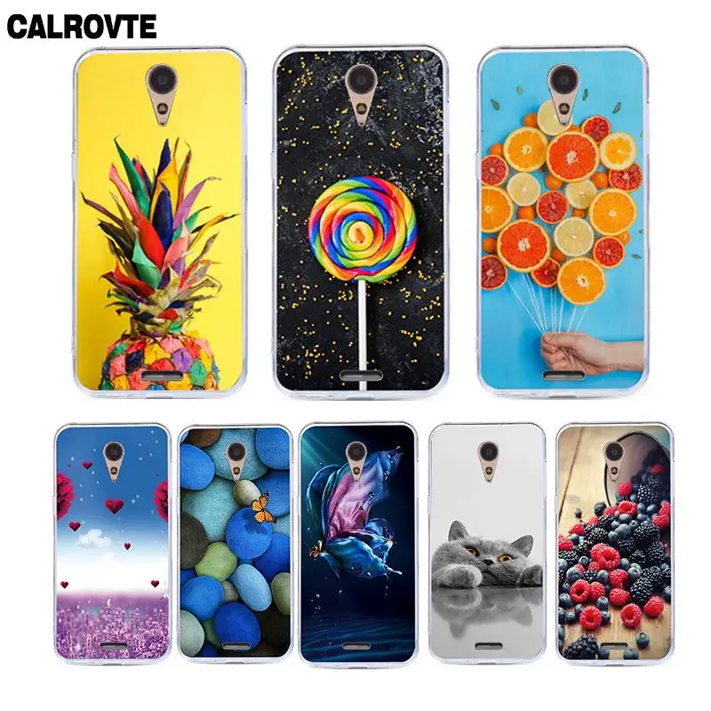 

CALROVTE Phone Case For Micromax Bolt Warrior 2 Q4202 Cute Cartoon Pattern Style Cool Gel Silicone Soft TPU Back Cover Cases