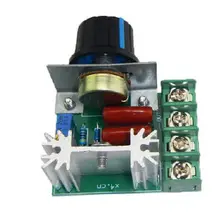 Переменный ток 220 в 2000 Вт регулятор напряжения SCR Диммеры Регулятор скорости термостат электронный регулятор напряжения модуль