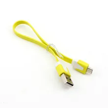 Универсальный Usb Micro Usb к Usb 22 см плоский кабель для зарядки данных для samsung Nokia LG Nexus htc mp3-плеер