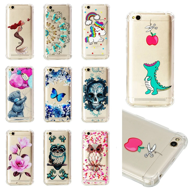 

Redmi 5a Cartoon Unicorn TPU Shockproof Phone Case on for Xiaomi Redmi 5a Cover Fundas Xiaomi Redmi Note 4 5a prime 4a 4x 5 Plus