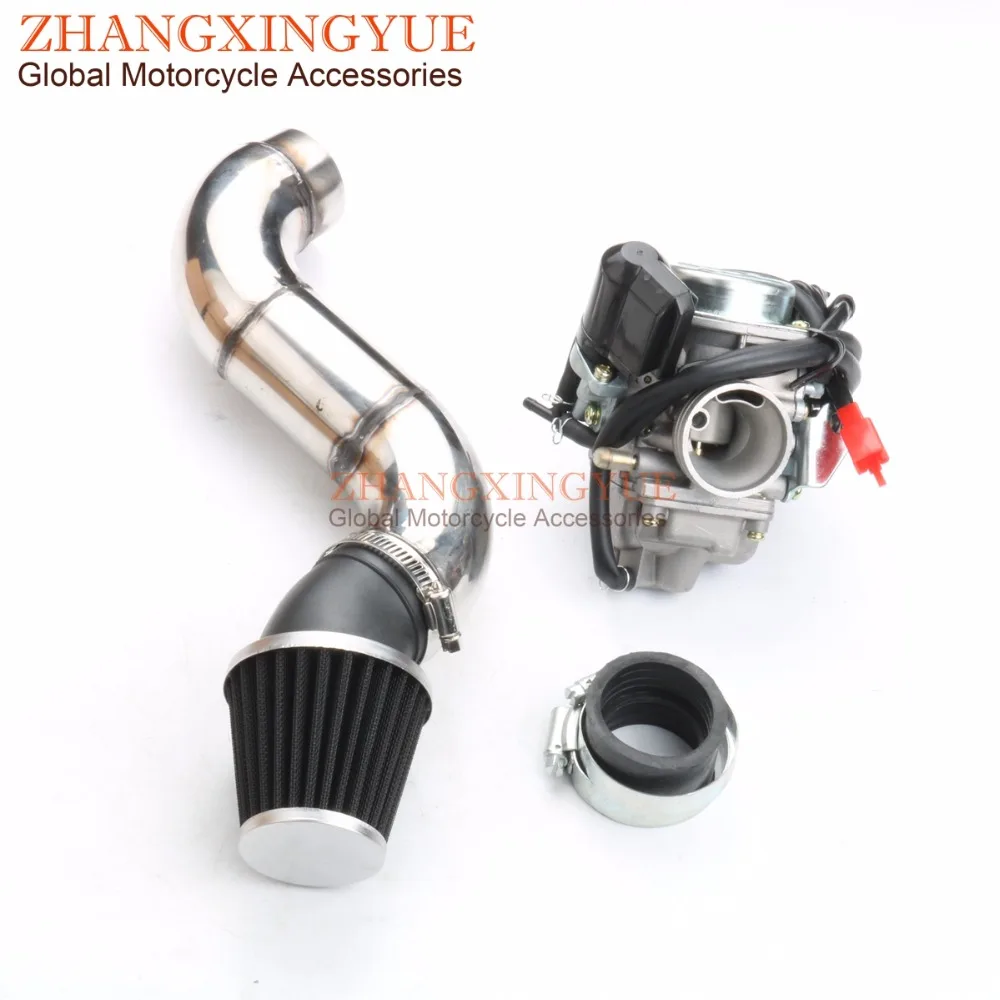 Карбюратор Carb + эффективный воздушный фильтр для Honda 152QMI 157QMJ GY6 150CC125 CC ATV 125 PD24J