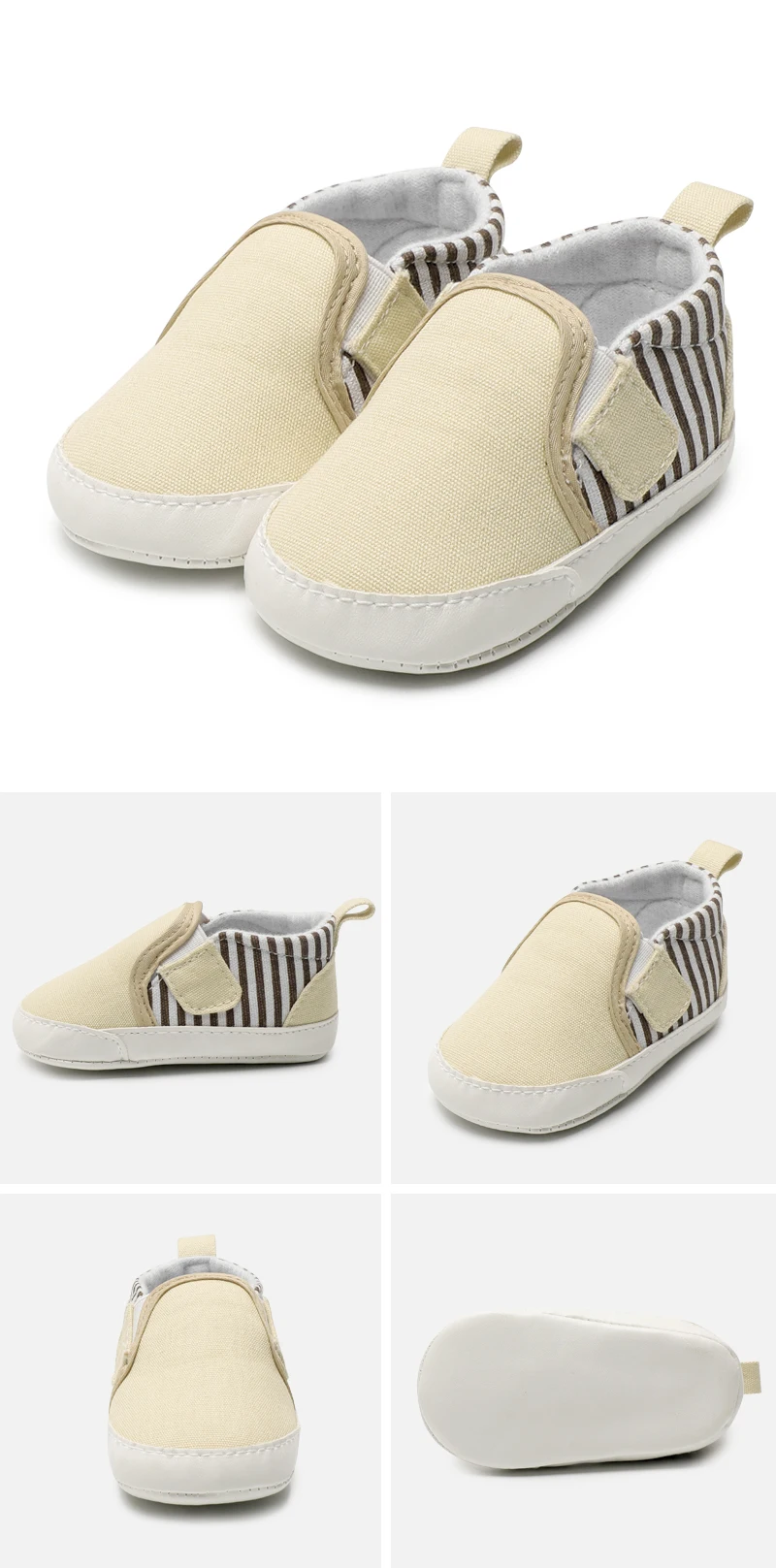 Brand New Style Newborn Toddler Baby Girls Boys Kids Moccasins Infant First Walkers Classic Casual Shoes Soft Soled Cotton