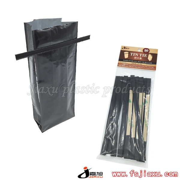 Home Series Black Adhesive Gift Packaging Sealing Clip Coffee Bag Home Series Black Adhesive Gift Packaging Sealing Clip Coffee Bag Tea Pet Food Metalic Twist Ties 20pcs On Aliexpress Alibaba Group