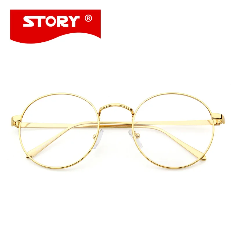 gold thin rimmed glasses