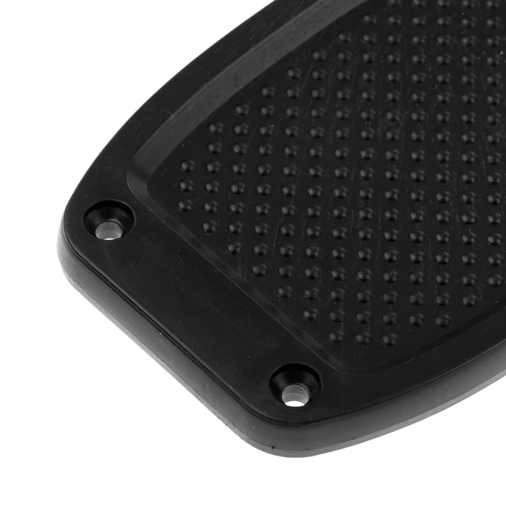 Protable Durable Black Transom Plate Outboard Mounting Engine Bracket for Inflatable Boat Rubber Dingy Yacht Fishing 30 x 9.3cm