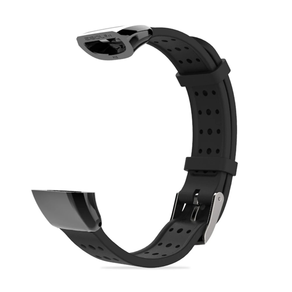 Mijobs ремень с пряжкой ремешок для huawei Honor Band 2 Pro B19 B29 ремни металлическая рамка силиконовый браслет для Honor Band 2