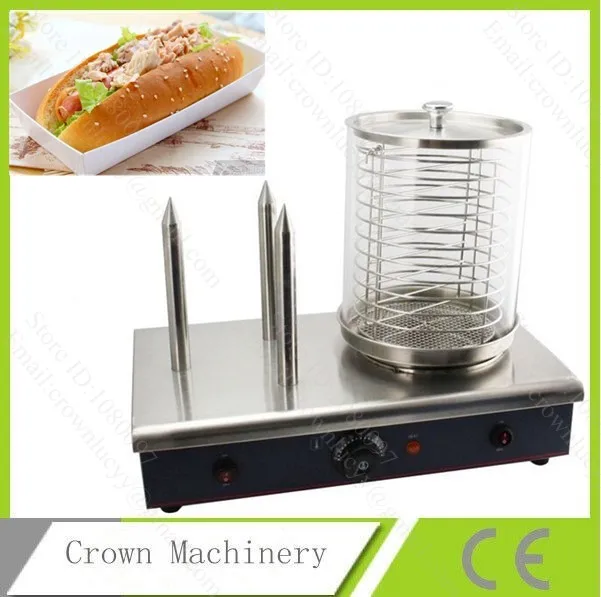 220V electric Hot Dog Warmer Machine/Hot Dog Roller and Bun Warmer/Hot