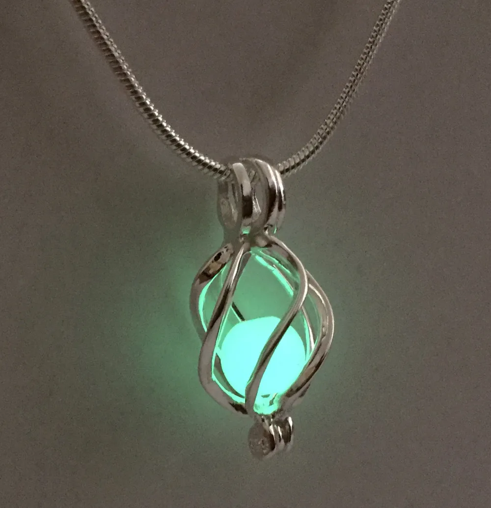 925 Silver Twisted Drop Pendant Locket,Sterling Silver Bijou Charm to Hold 7.5MM Bead for DIY Bracelet Necklace Earrings Jewelry 3