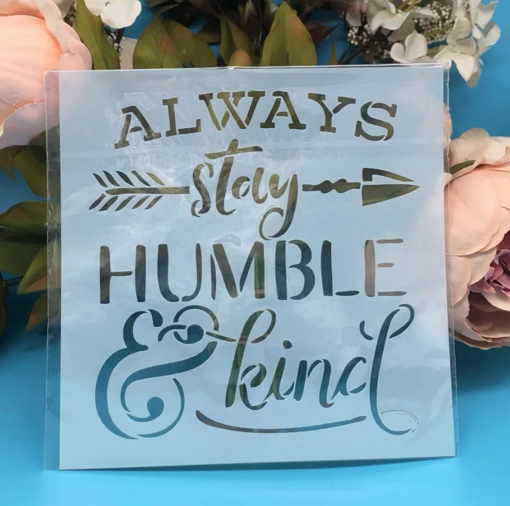 

15cm 5.9" Arrow Words DIY Layering Stencils Wall Painting Scrapbook Coloring Embossing Album Decorative Paper Card Template