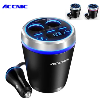 

TF/Micro SD Music MP3 Player Bluetooth Car Kit FM Transmitter HandsFree Cigarette Lighter Adapter Splitter 3 Ports USB Charger