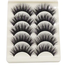 10 пар, накладные ресницы для наращивания, макияж, Толстые Накладные ресницы для женщин, накладные ресницы, Длинные Накладные ресницы, грязный макияж на сцене