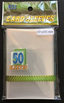 

Free shipping High Quality 2PCS 67*101MM Board Game Card thicken Sleeves Card Protector transparent games sleeves