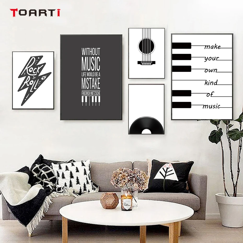 Minimalist Poster Music Definition Print Home Decor Wall Art Poster gift