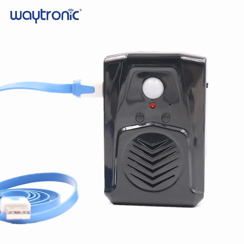 Sensor de Movimento Grito para Shopping sem Fio Pir Dia das Bruxas Detector Ativado Alto-falante Pequeno Sistema Alarme Segurança Caixa Som - Image 2