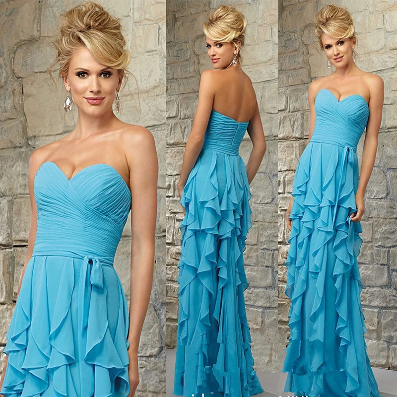 vestido madrinha turquesa