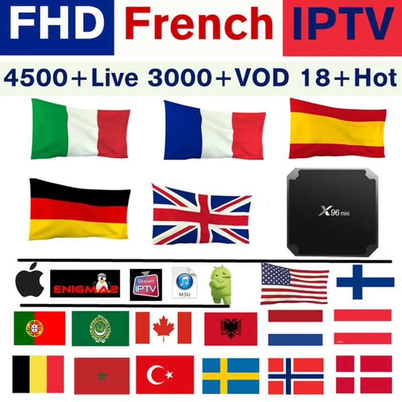 

Iptv Espa a Spain Dutch Turkey Portugal Italia France Subscription Iptv Adult M3u Youporn Vod For X96 mini Mag Android Tv box