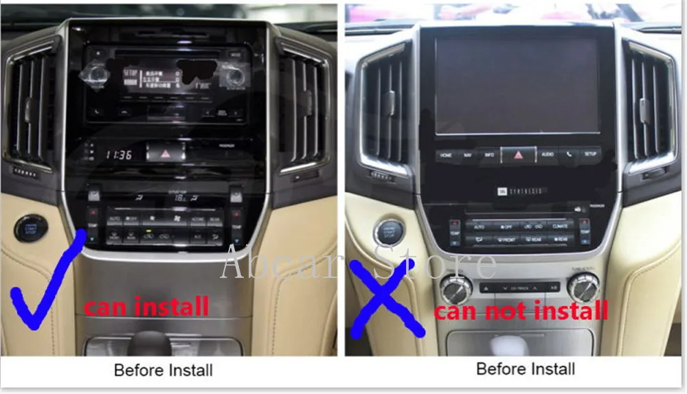 13,6 ''Tesla стиль Android 8,1 PX6 HDMI Автомобильный dvd-плеер gps навигация для Toyota LAND CRUISER LC200 Радио стерео