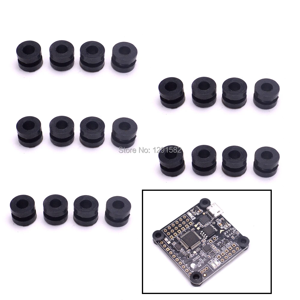 

Black Rubber M3 Damper shock absorber ball for F4 F7 32K Flight Control to reduce sensitiveness of flight control effectively