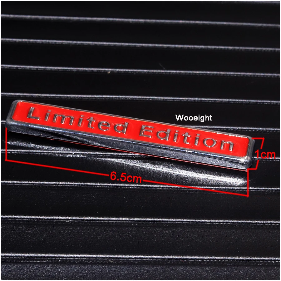 Wooeight 3D Metal Chrome Limited Edition Auto Car Sticker Badge Decal Emblem for Audi Suzuki Honda Kawasaki HARLEY Motorcycle (1)