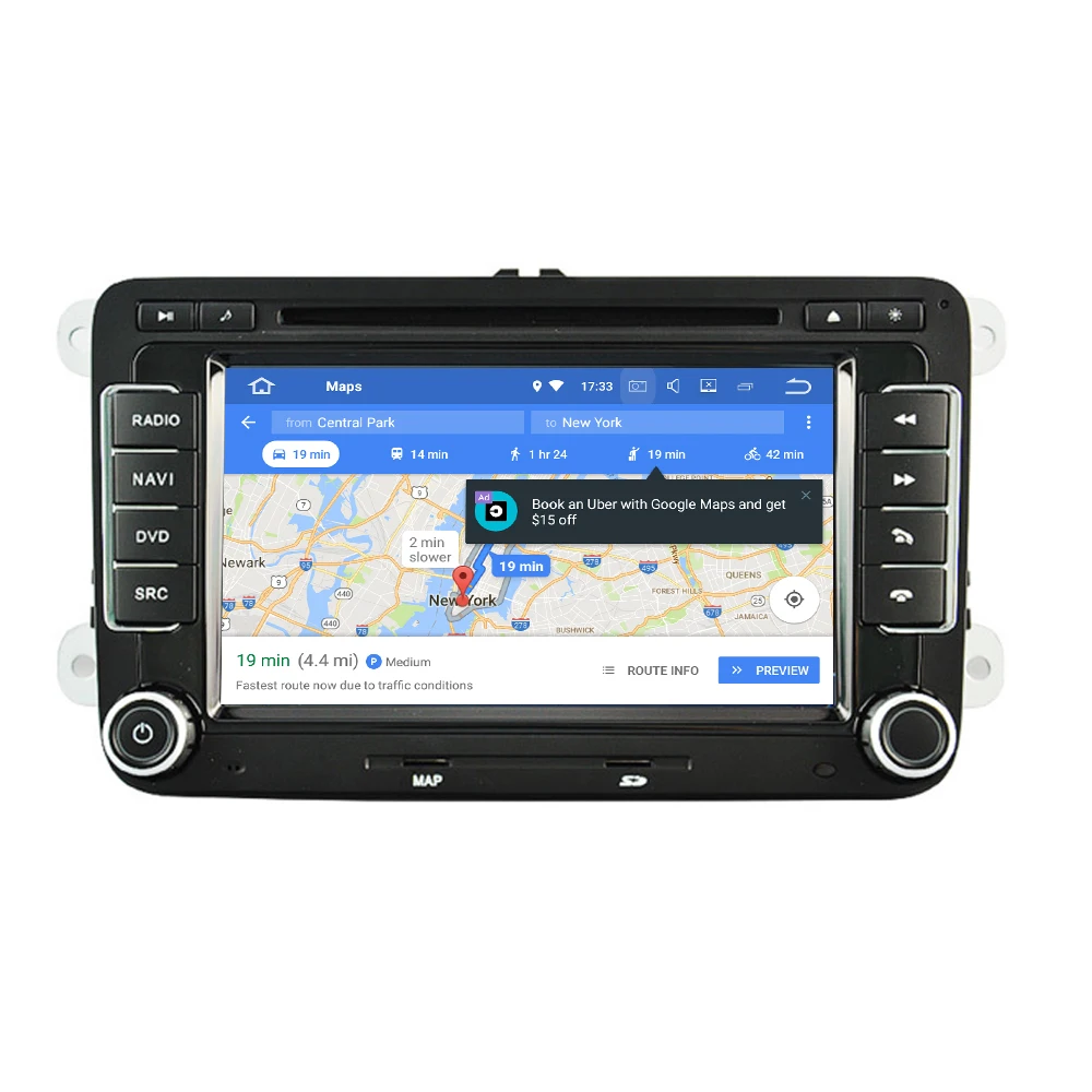 Android System For VolksWagen For VW Rabbit 2007 2009 Touch Screen Car