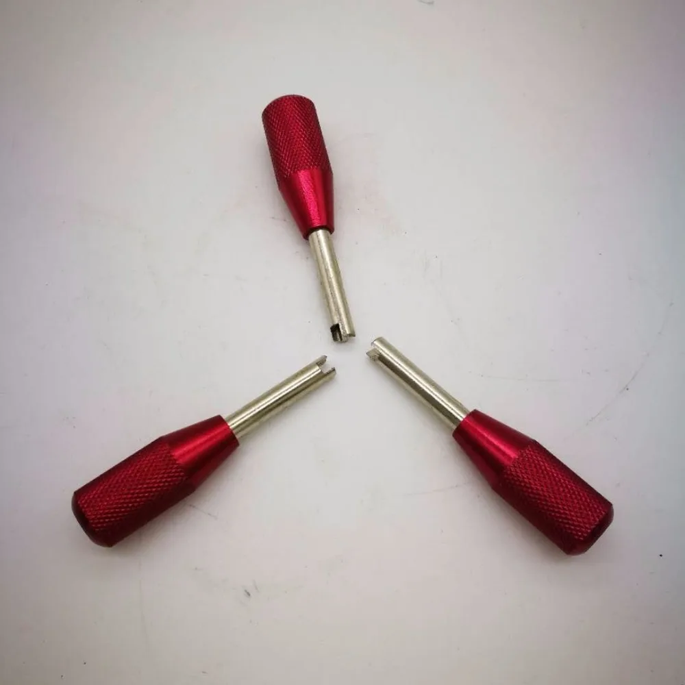 Auto Truck AC Tire Tyre Valve Dual End Installer removal tool tire valve stem puller R12 R134a Wrench Spanner Repair Tool