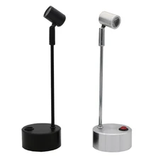 3W светодиодный изображение светильник Батарея-приведенный в действие Полюс светильник Точечный светильник Кнопка витрина магазин ювелирных украшений серебро/черный корпус