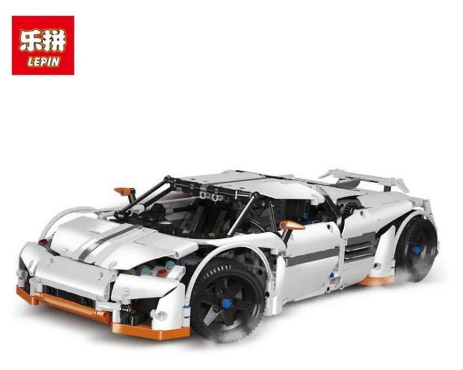

Lepin 20052 1950Pcs Technic Series The Predator Supercar Set MOC-2811 Building Blocks Bricks Educational Christmas Toys