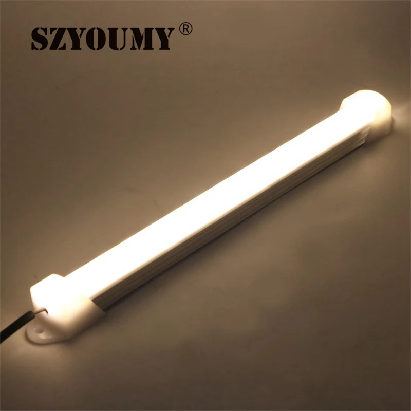 SZYOUMY DC12V IP22 светодиодная ламповая лампа 7020 15 светодиодов 20 см Жесткая лента с