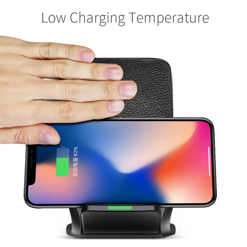 Беспроводное зарядное устройство Qi 10 Вт для iPhone XR XS Max X 8 Plus Samsung Galaxy S9 S8|Зарядные