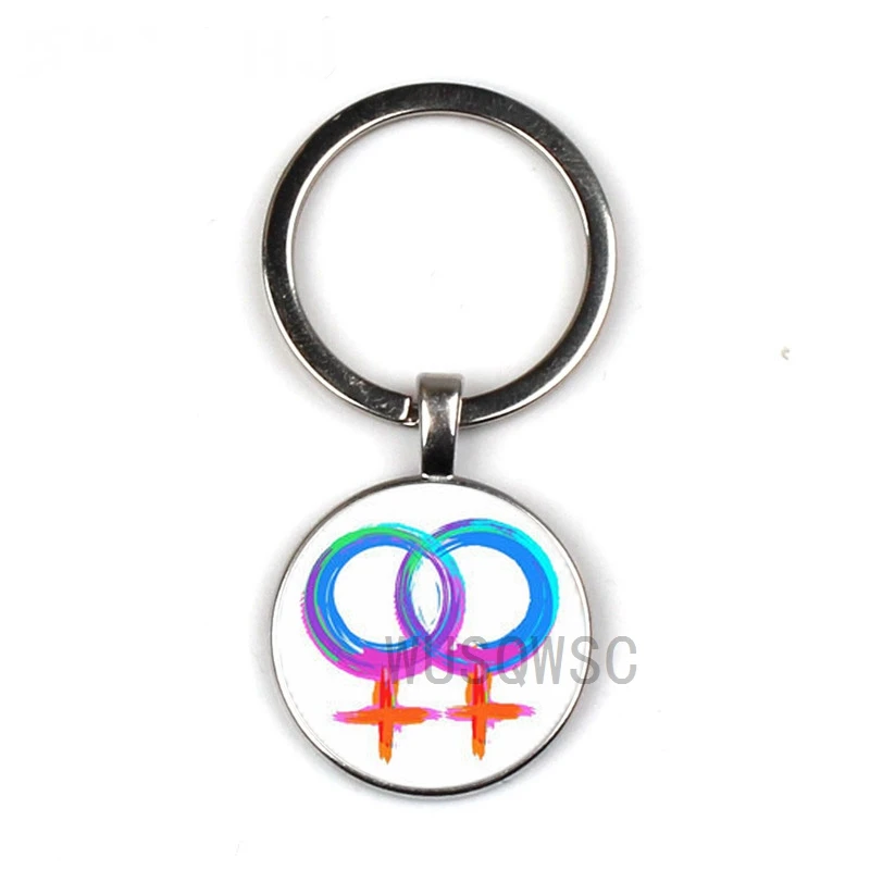 WUSQWSC Pride lgbt подарок для девушек брелок ключей сувенир ювелирные изделия|Брелоки| |
