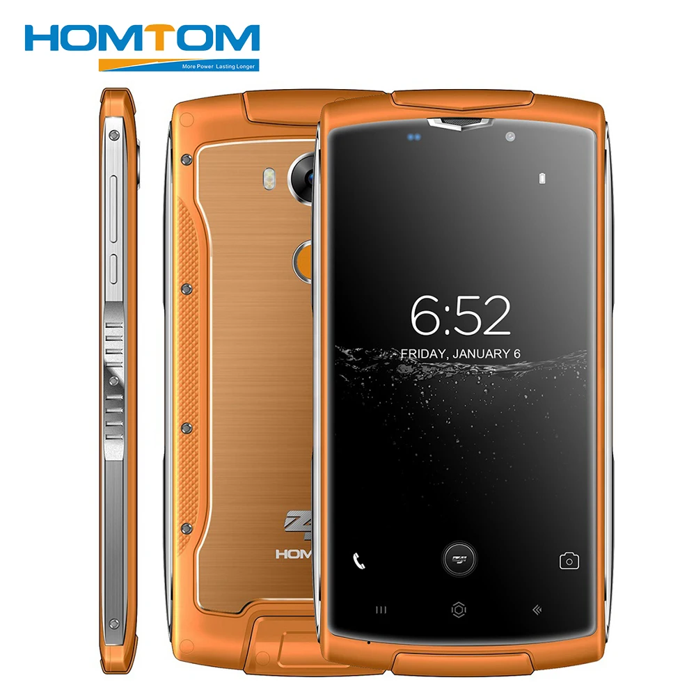 HOMTOM ZOJI Z7 4G IP68 Waterproof Smartphone 5.0 inch Android 6.0 MTK6737 Quad Core 1.3GHz 2GB RAM 16GB ROM 8MP Camera Cellphone|android