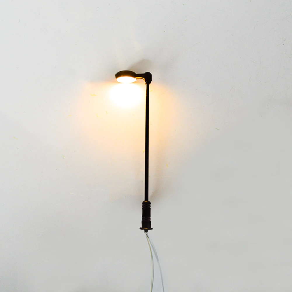 

30pcs/lot Scale model 1:100-1:500 Lamp Post Street LEDs Lights Model Railway Train Layout