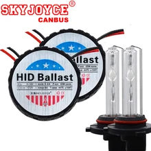 SKYJOYCE xenon 55 Вт CANBUS HID комплект H7 H1 H3 HB3 HB4 D2H Ксеноновые автомобильные ксеноновые hid комплекты фар Противотуманные лампы 4300K 5000K 6000K 8000K AC
