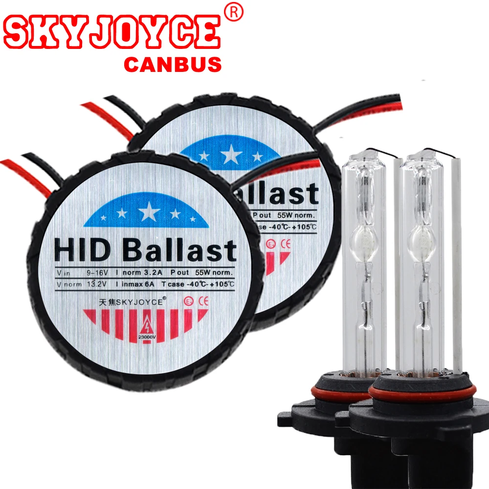 SKYJOYCE xenon 55 Вт CANBUS HID комплект H7 H1 H3 HB3 HB4 D2H ксеноновая Автомобильная ксеноновых фар
