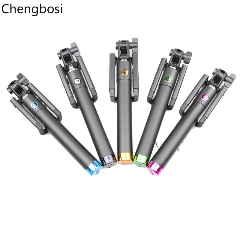 Mini Foldable Self Stick Tripod Monopod Wired Selfie Stick Cable Extendable Built-in Shutter Stick For iPhone Samsung Smartphone Mini Foldable Self Stick Tripod Monopod Wired Selfie Stick Cable Extendable Built-in Shutter Stick For iPhone Samsung Smartphone