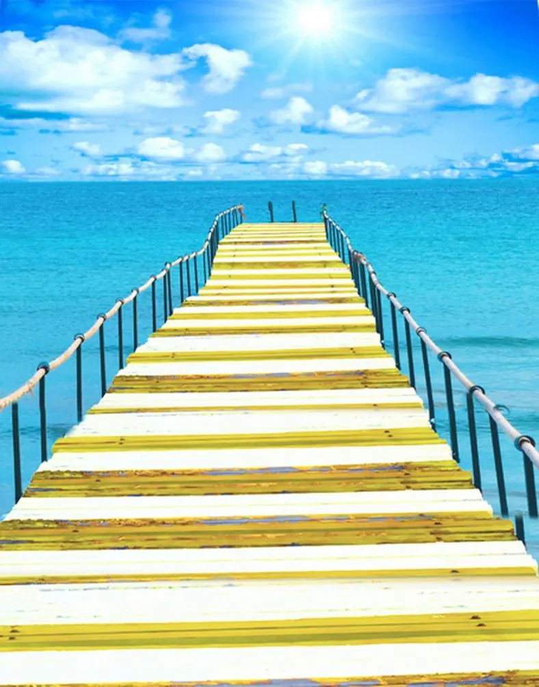 Дорожка в море