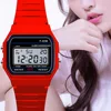 Montre numérique rose pour enfants, bracelet en Silicone, pour garçons et filles, électronique, chronographe, alarme, mignon pour écoliers ► Photo 1/6