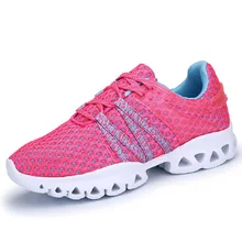 Для женщин Speed Star Подушки Кроссовки дышащая Спортивная обувь текстильная свет сетчатый спортивный Обувь