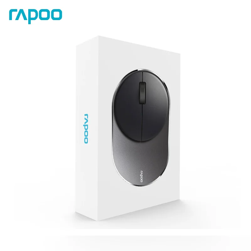 Модная Портативная Беспроводная мышь Rapoo M600 бесшумная многорежимная Bluetooth