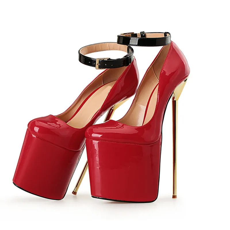 red stripper shoes