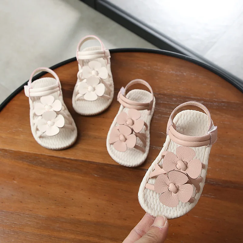 

Fashion Girls Summer 2019 Children's Shoes Opentoe Beach Sandals 1-3 Years Old Princess's Shoes