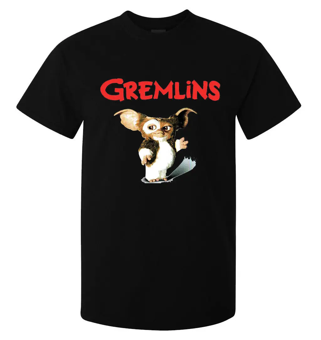 Gremlins Cute Gizmo Забавный художественный стиль Мужская (женская в наличии) футболка