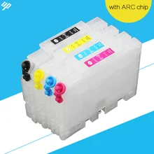 Cartouche d'encre rechargeable GC41 pour imprimante Ricoh, avec puce de réinitialisation automatique, pour SG3110DNW SG7100 SG2100/L SG3100 3110DN/DNW
