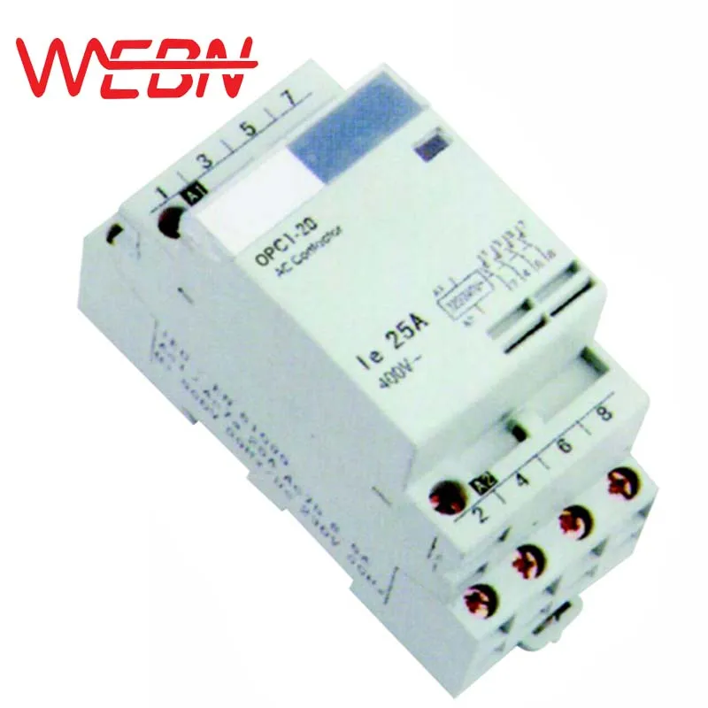 

AC Contactor OPC1-20 25A 1P