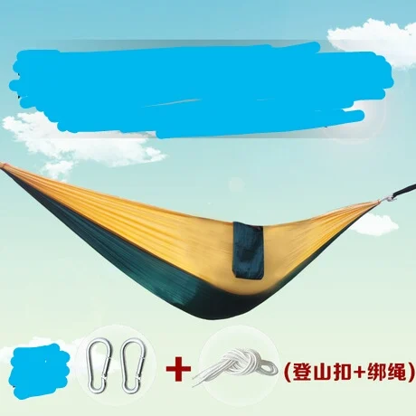 Два человека наружные гамаки мебель гамак из парашютной ткани качели 250*140 см гамак палатка Горячая Качество свет