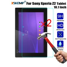XSKEMP 2 шт./лот прозрачное закаленное стекло для sony Xperia Z2 Tablet 10,1 SGP541/521 устойчивая к царапинам Защитная пленка для ЖК-экрана