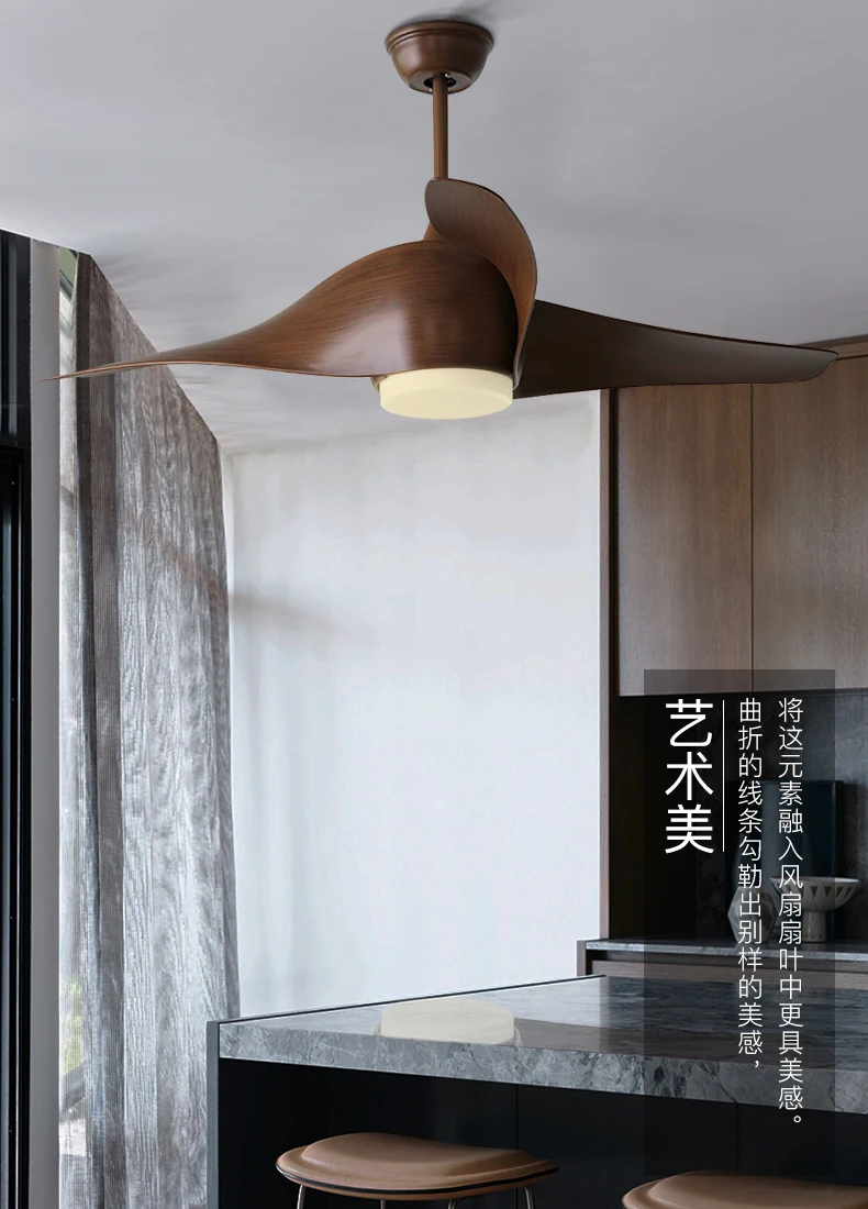 Винтажный потолочный вентилятор светодиодный потолочный светильник с пультом дистанционного управления для гостиной столовой в пределах 5 дюймов и 10 дюймов стержень