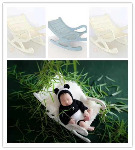 

Newborn photography props baby chair 100 days children photography creative rocking chair props
